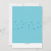 Uitnodiging voor Kerstliedjeszangers (Achterkant)