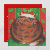 Uitnodiging voor kerstmis (Voorkant / Achterkant)