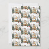 Uitnodiging voor kerstmis (Achterkant)