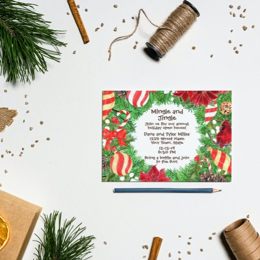 Uitnodiging voor kerstmis