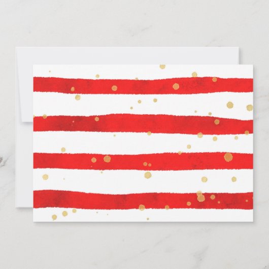 Uitnodiging voor kerstmis (Achterkant)