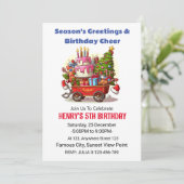 Uitnodiging voor Kerstmis (Staand voorkant)