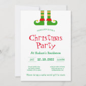 Uitnodiging voor Kerstmis (Voorkant)