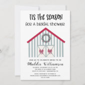 Uitnodiging voor kerstmis-Barn Bridal (Voorkant)