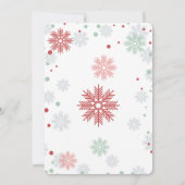 Uitnodiging voor kerstpannekoeken (Achterkant)