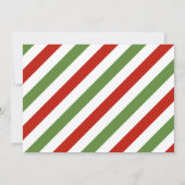 Uitnodiging voor kerstpannenkoeken en pyjama's (Achterkant)