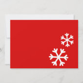 Uitnodiging voor kerstsokken-uitwisseling (Achterkant)