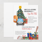 Uitnodiging voor kerstSpeelgoed (Voorkant / Achterkant)