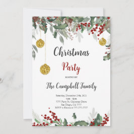 Uitnodiging voor kerstvakantie