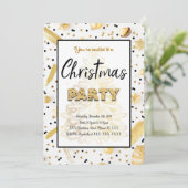 Uitnodiging voor kerstvakantie (Staand voorkant)