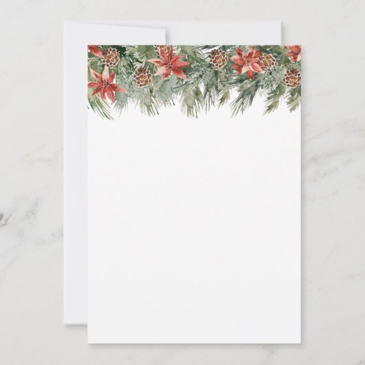 Uitnodiging voor kerstweddenschappen (Achterkant)