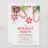 Uitnodiging voor kerstwinterfeestdag (Voorkant)