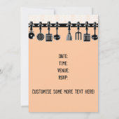 Uitnodiging voor Keuken Thee (Achterkant)