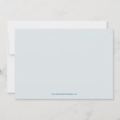 Uitnodiging voor kinderen die de stiefpartij van C (Achterkant)