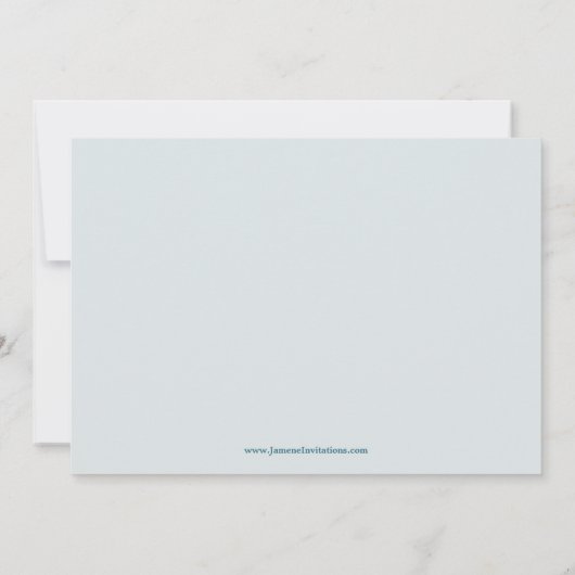 Uitnodiging voor kinderen die de stiefpartij van C (Achterkant)