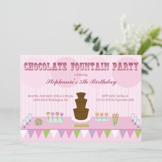 Uitnodiging voor kinderen van de oprichters van ch (Staand voorkant)