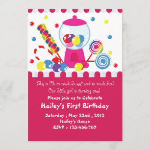 Uitnodiging voor kleine Snoepjes