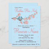 Uitnodiging voor kleine Tortelduifjes (Voorkant / Achterkant)