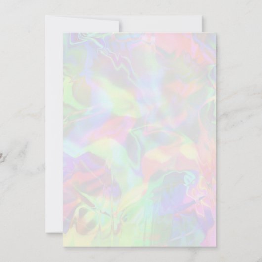 Uitnodiging voor kleurenverschuiving (Achterkant)