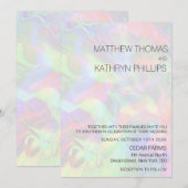 Uitnodiging voor kleurenverschuiving (Voorkant / Achterkant)