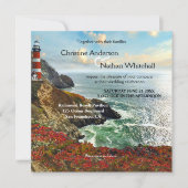 Uitnodiging voor kleurrijke beach (Voorkant)