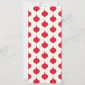 Uitnodiging voor kleurrijke feestdagen (Achterkant)