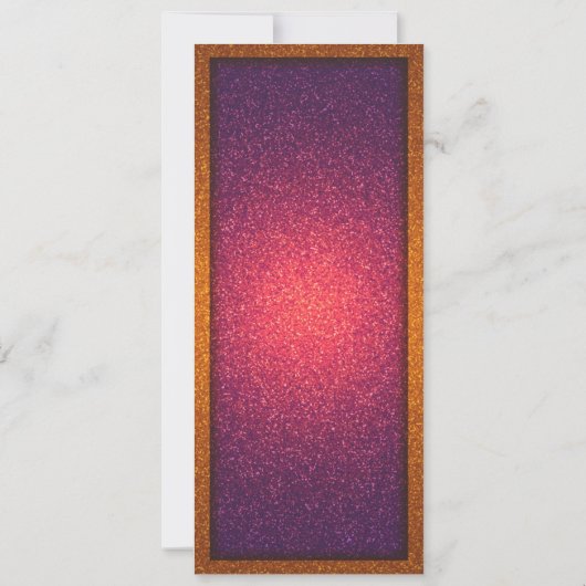 Uitnodiging voor kleurrijke Magic Lamp Wedding (Achterkant)