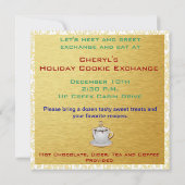 Uitnodiging voor Koekjesuitwisseling (Achterkant)