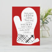 Uitnodiging voor Koekjesuitwisseling (Staand voorkant)