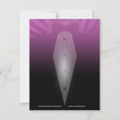 Uitnodiging voor koele smoking vrijgezellenfeest (Achterkant)