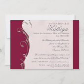 Uitnodiging voor koninginnenweddenschappen (Voorkant)