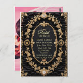 Uitnodiging voor koninklijke bruiloft (Voorkant / Achterkant)