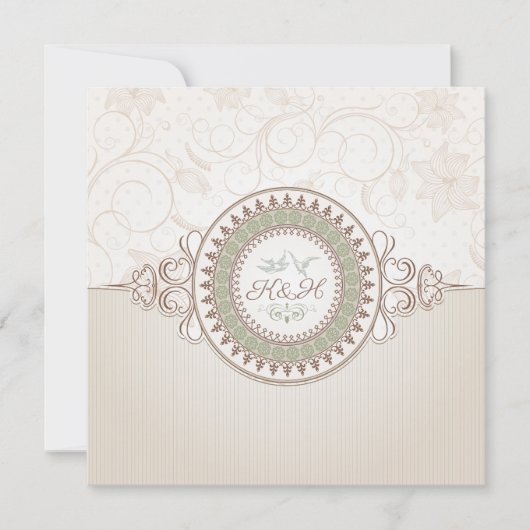 Uitnodiging voor koninklijke bruiloft (Voorkant)