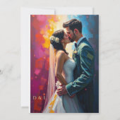 Uitnodiging voor koninklijke bruiloft (Achterkant)