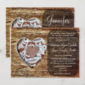 Uitnodiging voor koninklijke weddenschappen in Roe (Voorkant / Achterkant)