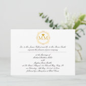 Uitnodiging voor koninklijke weddenschappen | Mono (Staand voorkant)