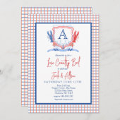 Uitnodiging voor kookfeest met zeevruchten, uitnod (Voorkant / Achterkant)