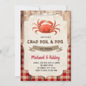 Uitnodiging voor krabbenpartij (Voorkant)