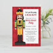 Uitnodiging voor kraker feestdag (Staand voorkant)