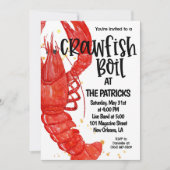 Uitnodiging voor Kreeft Koken (Voorkant)