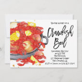 Uitnodiging voor Kreeftfeest (Voorkant)