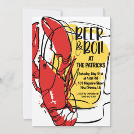 Uitnodiging voor Kreeftfeest