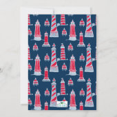 Uitnodiging voor kreeftfeest of strandfeest verjaa (Achterkant)