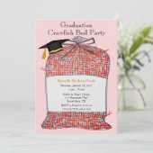 Uitnodiging voor kreeftfeest ter gelegenheid van a (Staand voorkant)