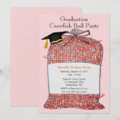 Uitnodiging voor kreeftfeest ter gelegenheid van a (Voorkant / Achterkant)