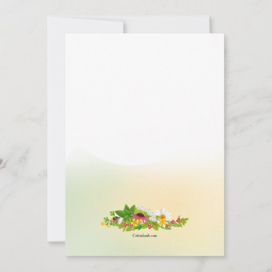 Uitnodiging voor kruidenthee (Achterkant)