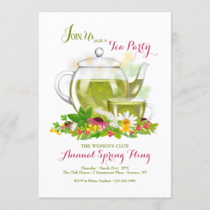 Uitnodiging voor kruidenthee