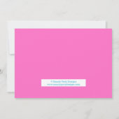 Uitnodiging voor kunstfeest-verjaardagsschilderij (Achterkant)