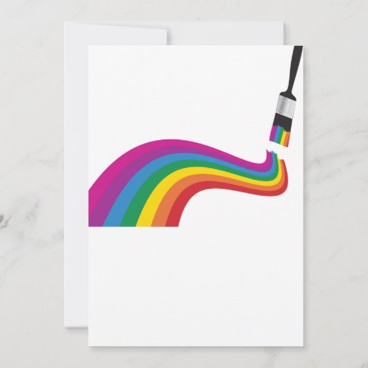 Uitnodiging voor kunstfeestdag schilderen (Achterkant)