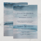 Uitnodiging voor kustweddenschappen, Waterverf voo (Voorkant / Achterkant)